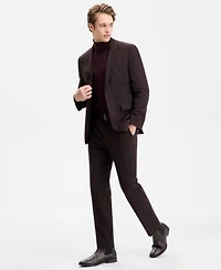 Hugo By Hugo Boss Mens Modern Fit Plaid Suit Separates