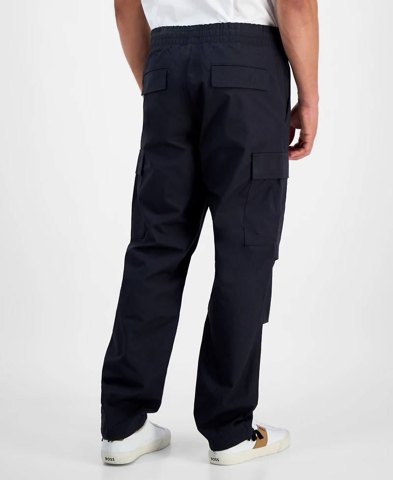 Hugo by Boss Men's Drawstring Cargo Pants