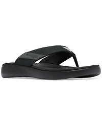 Columbia Men's Boatside Leather Lightweight Flip Flop Sandals