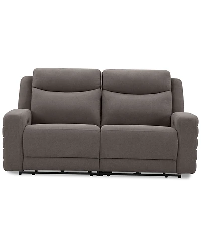 Kristyan 2-Pc. Fabric Sofa with 2 Power Motion Chairs, Exclusively at Macy's