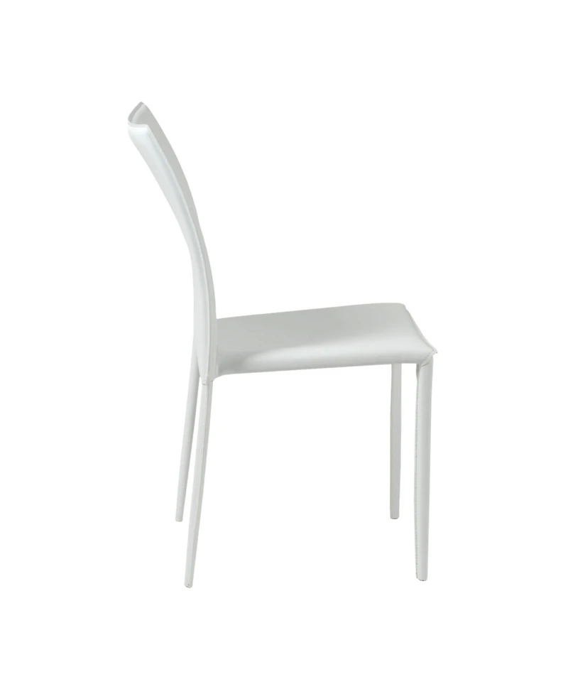 Set of 2 All Stacking Chairs for Dining Room Office or Event Seating