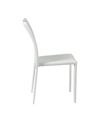 Set of 2 All Stacking Chairs for Dining Room Office or Event Seating