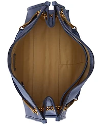 Lauren Ralph Lauren Bradley Large Pebbled Leather Tote Bag