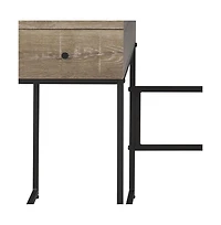 Modern Writing Desk with Four Drawers – Organized Workspace Solution