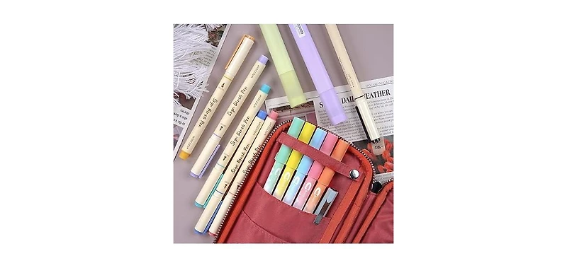 Writech Pastel Lettering Markers 14CT