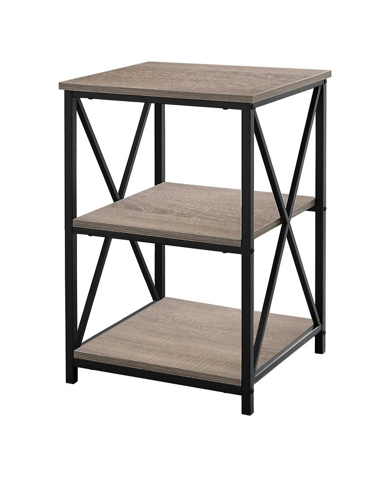 Minimalist Rectangular Metal Console or Side Table