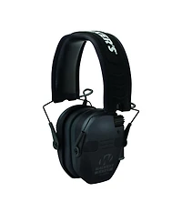 Walker's Razor Quad Electronic Muffs for Hunters and Shooters Black Large