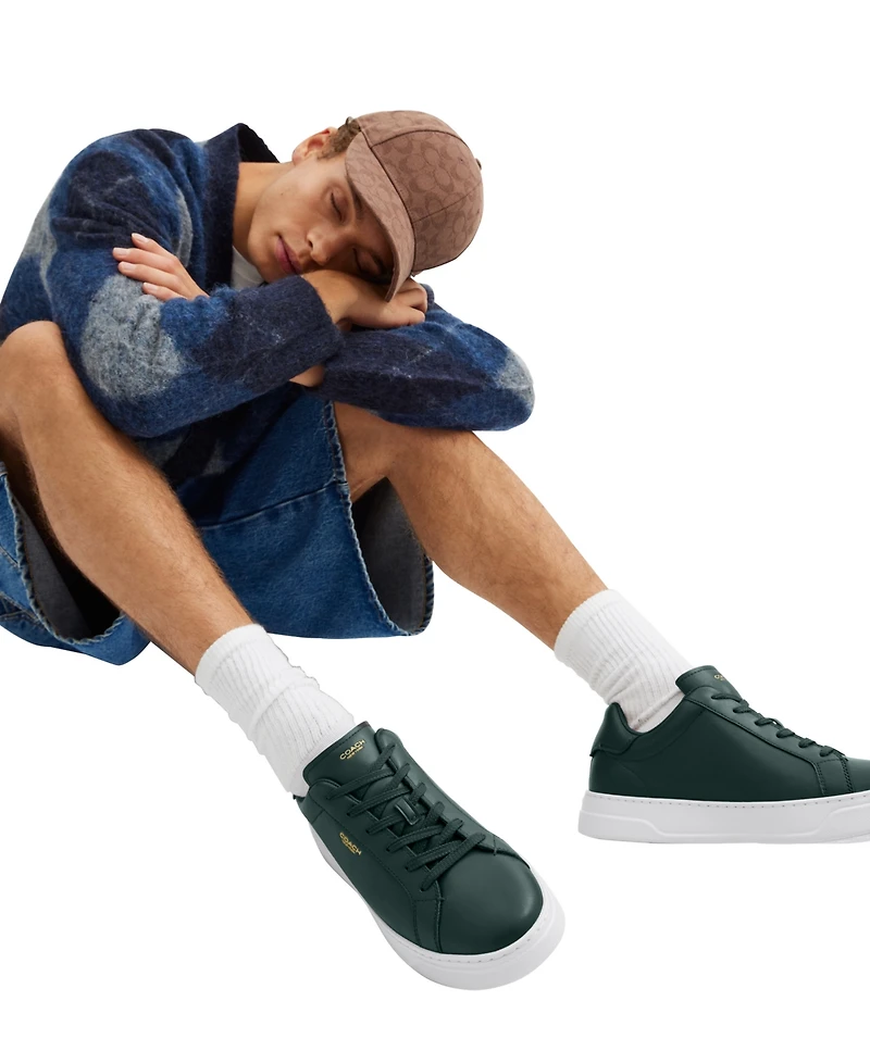 Coach Men's High Line Lace Up Sneakers