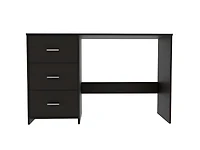 Contemporary Computer Desk with Three Drawers for Office Organization