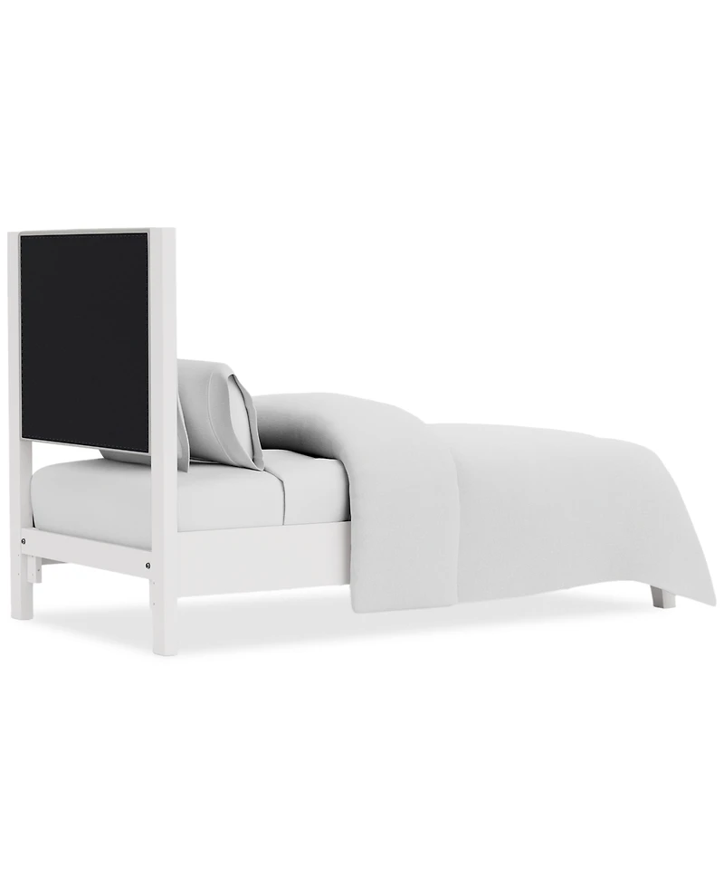 Catriona Twin Upholstered Bed, Created for Macy's