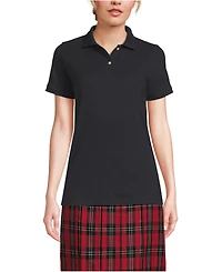 Lands' End Women's Short Sleeve Mesh Polo Shirt