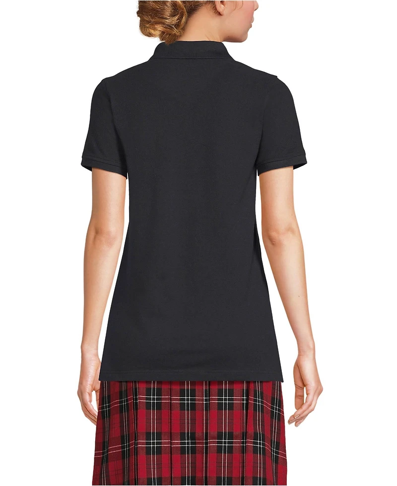 Lands' End Women's Short Sleeve Mesh Polo Shirt