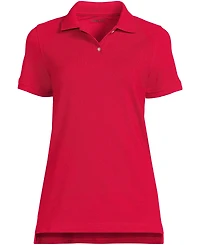 Lands' End Women's Short Sleeve Mesh Polo Shirt