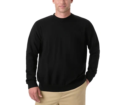KingSize Men's French Terry Crewneck Sweatshirt