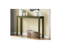 Kings Brand Furniture Russel Long Console Table - Minimalist and Slim Entryway for Decorative Displays, Sofa