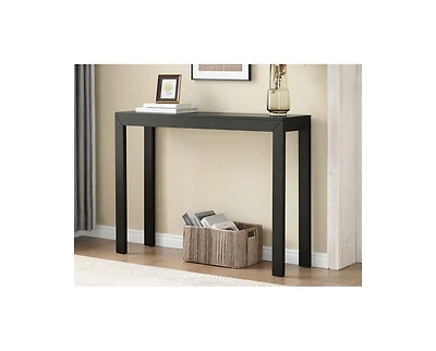 Kings Brand Furniture Russel Long Console Table - Minimalist and Slim Entryway for Decorative Displays, Sofa