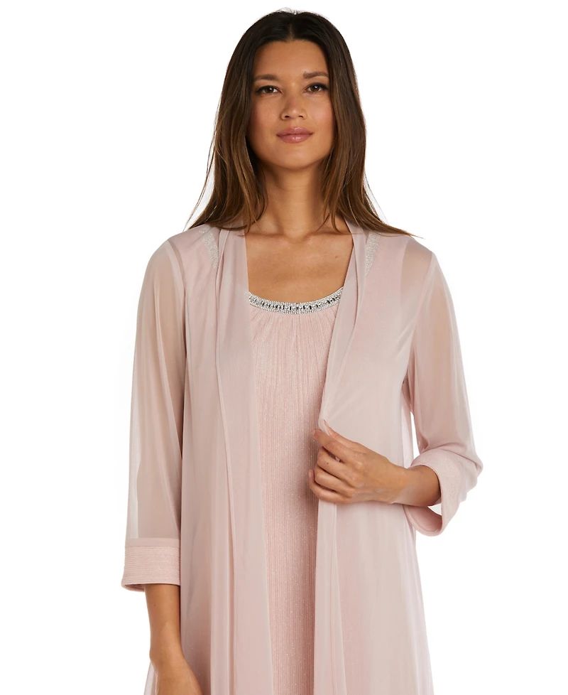 R & M Richards Petite Flyaway Jacket Dress
