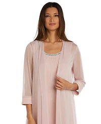 R & M Richards Petite Flyaway Jacket Dress