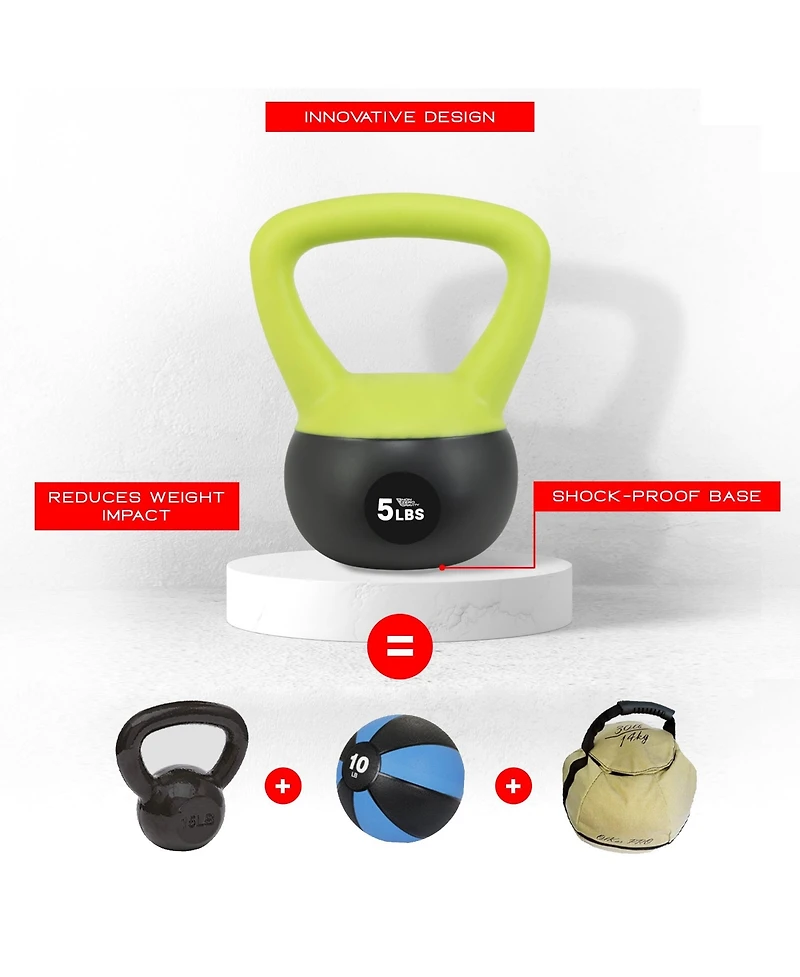 NonZero Gravity Iron Sand Soft Kettlebell