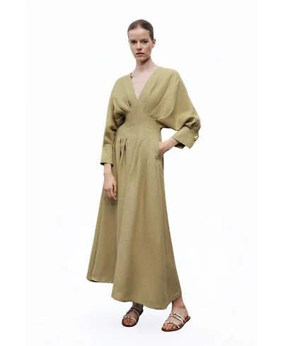 Nocturne Women's Pleated Midi Dress