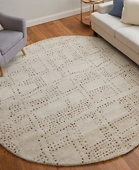 Thom Filicia for Feizy Truxel T6040 8'x8' Round Area Rug