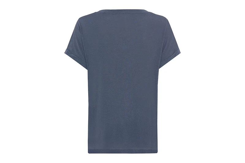 Olsen Women's Paisley and Foil Print T-Shirt