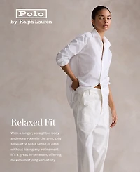 Polo Ralph Lauren Women's Relaxed-Fit Oxford Shirt