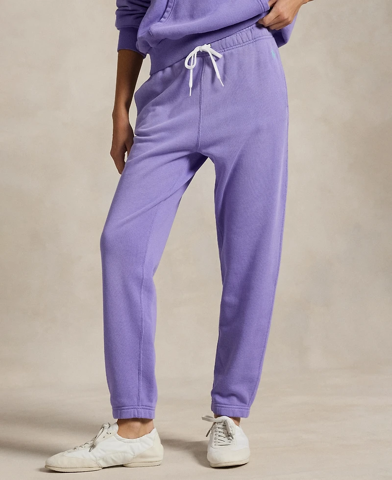Polo Ralph Lauren Women's Lightweight Fleece Drawstring Sweatpants