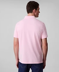 Calvin Klein Men's Regular-Fit Smooth Cotton Monogram Logo Polo Shirt