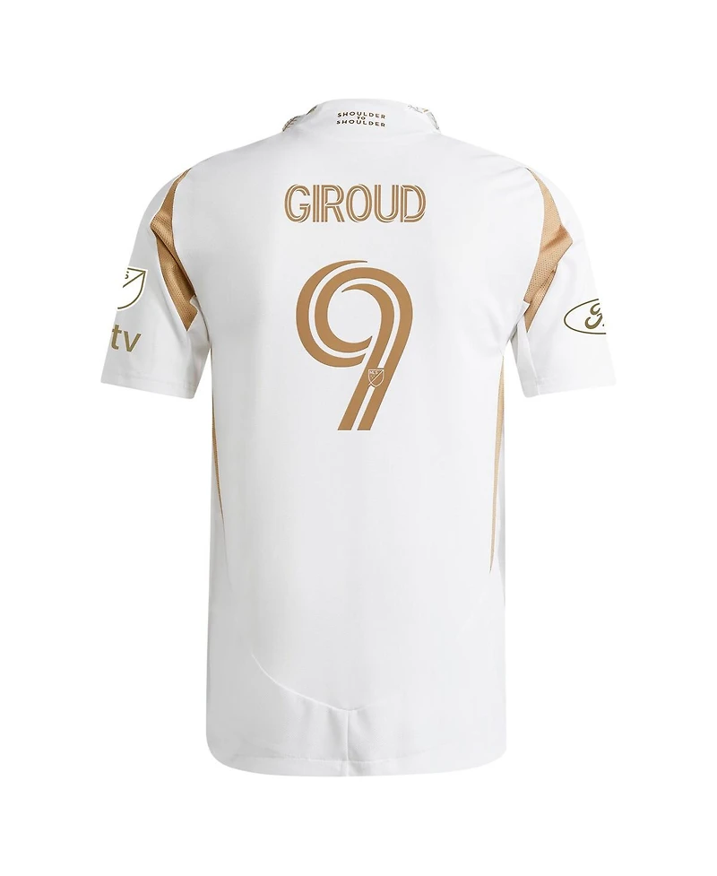 Adidas Men's Olivier Giroud White Lafc 2025 Secondary Authentic Player Jersey