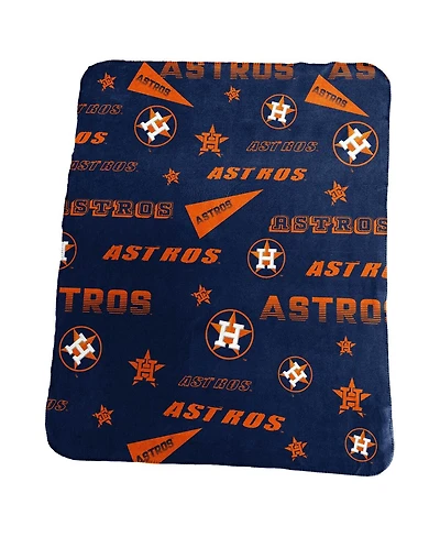 Logo Brands Houston Astros 50" x 60" Classic Fleece Blanket