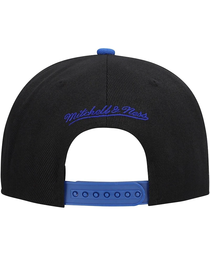 Mitchell & Ness Men's Black Seattle Mariners Rise Up Snapback Hat