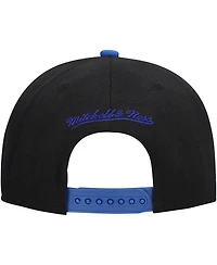 Mitchell & Ness Men's Black Seattle Mariners Rise Up Snapback Hat