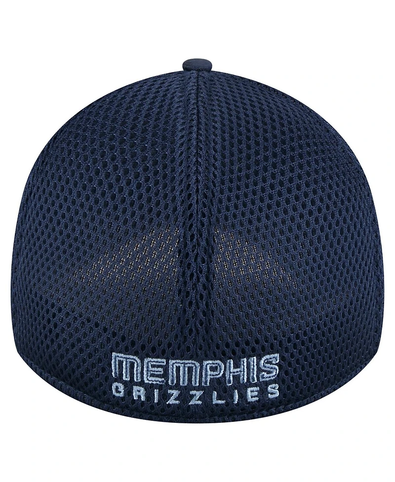 New Era Men's Navy Memphis Grizzlies Subtle Camo 39THIRTY Flex Hat