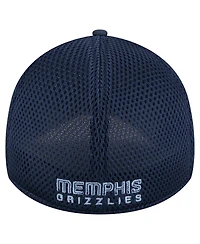 New Era Men's Navy Memphis Grizzlies Subtle Camo 39THIRTY Flex Hat