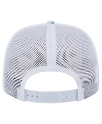 New Era Men's White Houston Texans Adventure Flamingo Pattern 9SEVENTY Stretch-Snap Hat