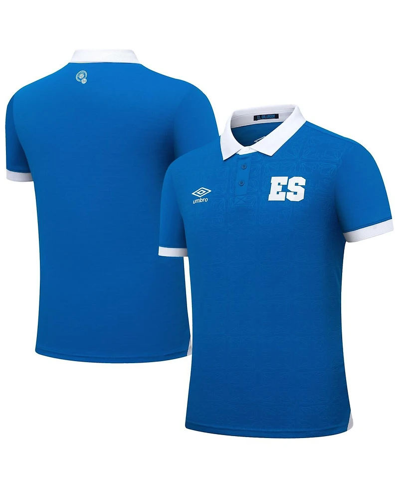 Umbro Big Boys and Girls Blue El Salvador National Team 2025 Home Replica Jersey