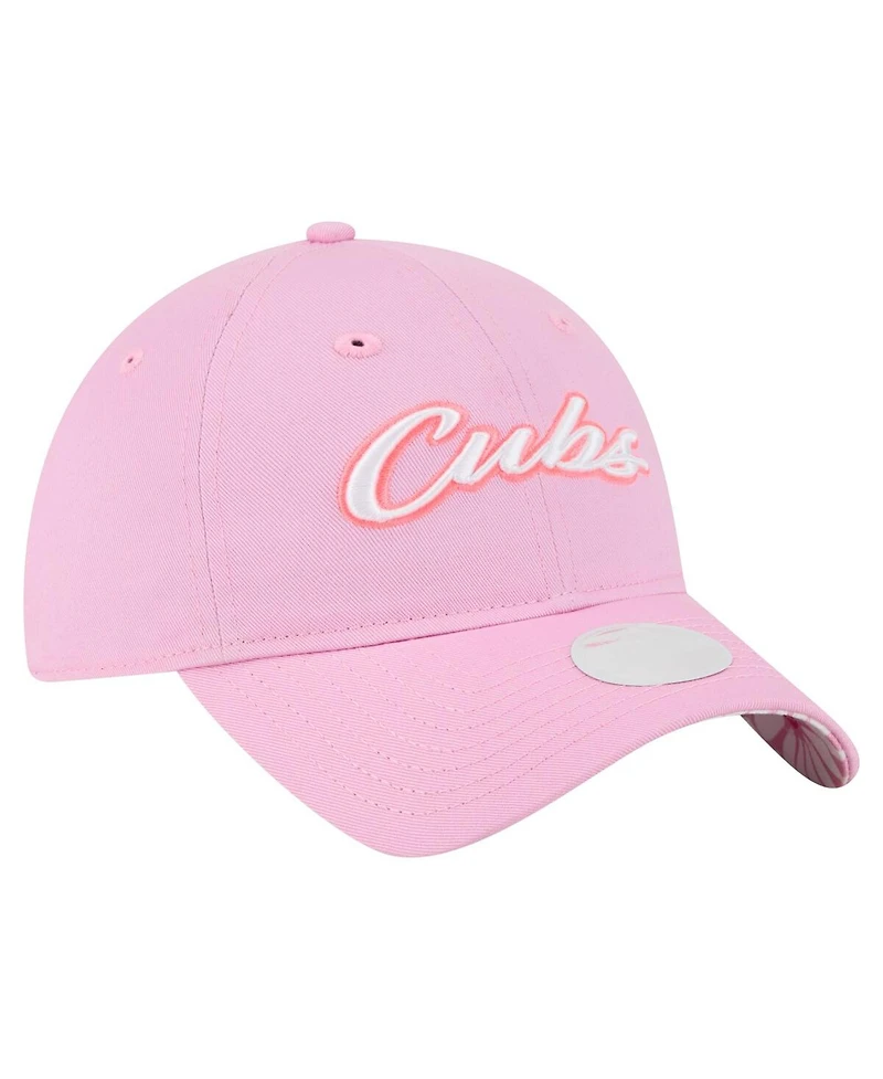 New Era Women's Pink Chicago Cubs Mother's Day 9TWENTY Adjustable Hat