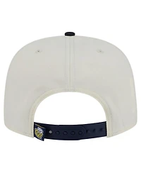 New Era Men's White Michigan Wolverines Collegiate 9FIFTY A-Frame Snapback Hat