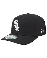 New Era Men's Black Chicago White Sox 125th Anniversary 9SEVENTY Stretch-Snap Hat