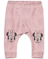 Disney Baby Girls 3-Pc. Minnie Mouse Bodysuits & Joggers Set