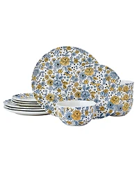 Pfaltzgraff Vibrant Garden 12-Pc. Dinnerware Set, Service for 4