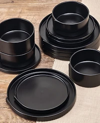 Pfaltzgraff Contemporary Edge 12-Pc. Dinnerware Set, Service for 4