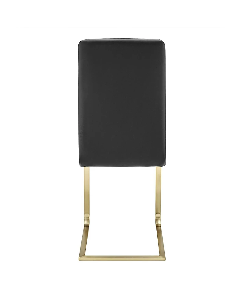 Set of 2 Modern Dining Chairs for Kitchen Table or Home Seating