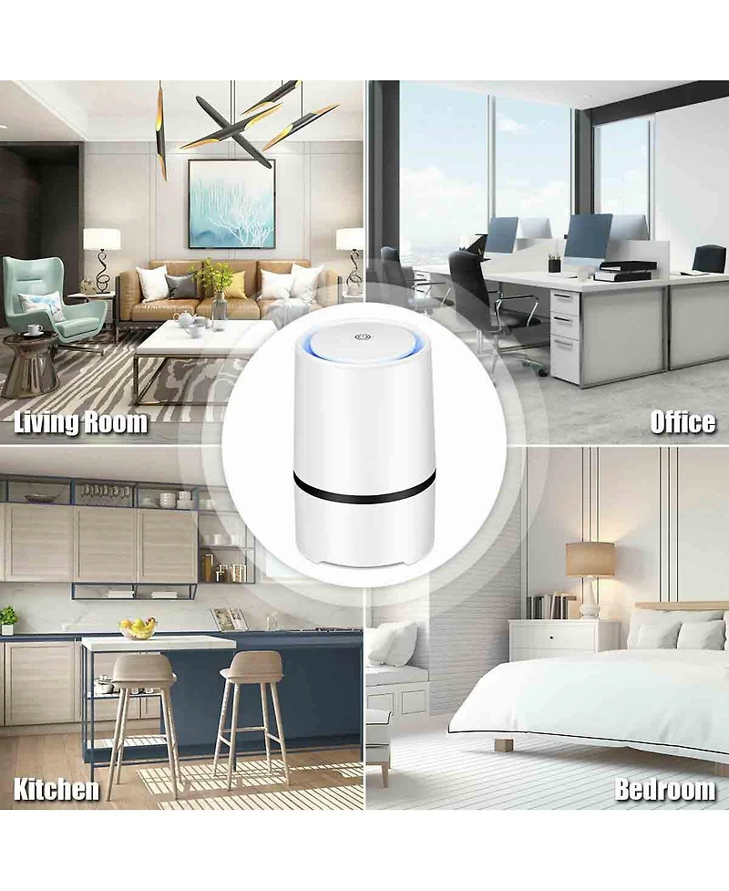 Mini Ionic 3-in-1 Composite Hepa Air Purifier