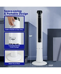 Portable 48 Inches Tower Fan with Remote Control