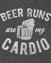Fifth Sun Men's Beer Run Cardio Short Sleeve T-Shirt