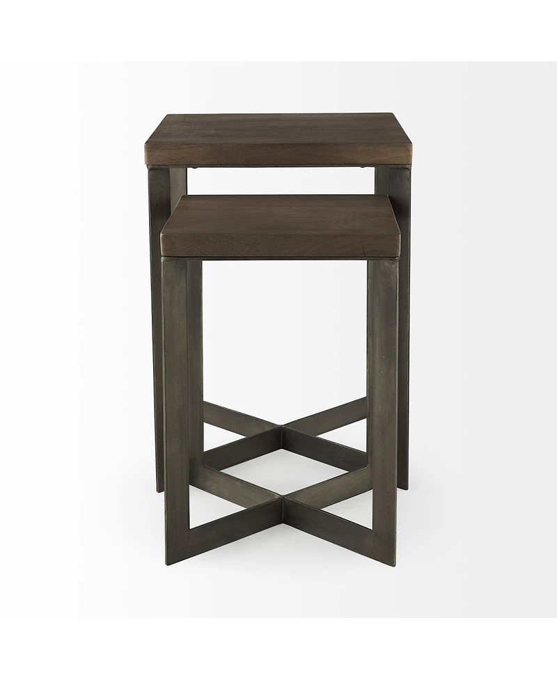 Traditional Solid Wood Square End Table – Timeless Accent Piece
