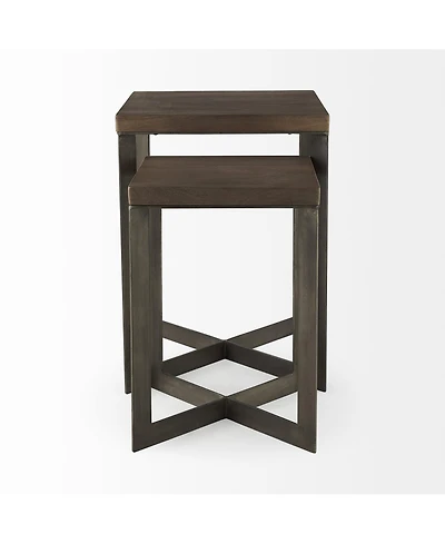 Traditional Solid Wood Square End Table – Timeless Accent Piece
