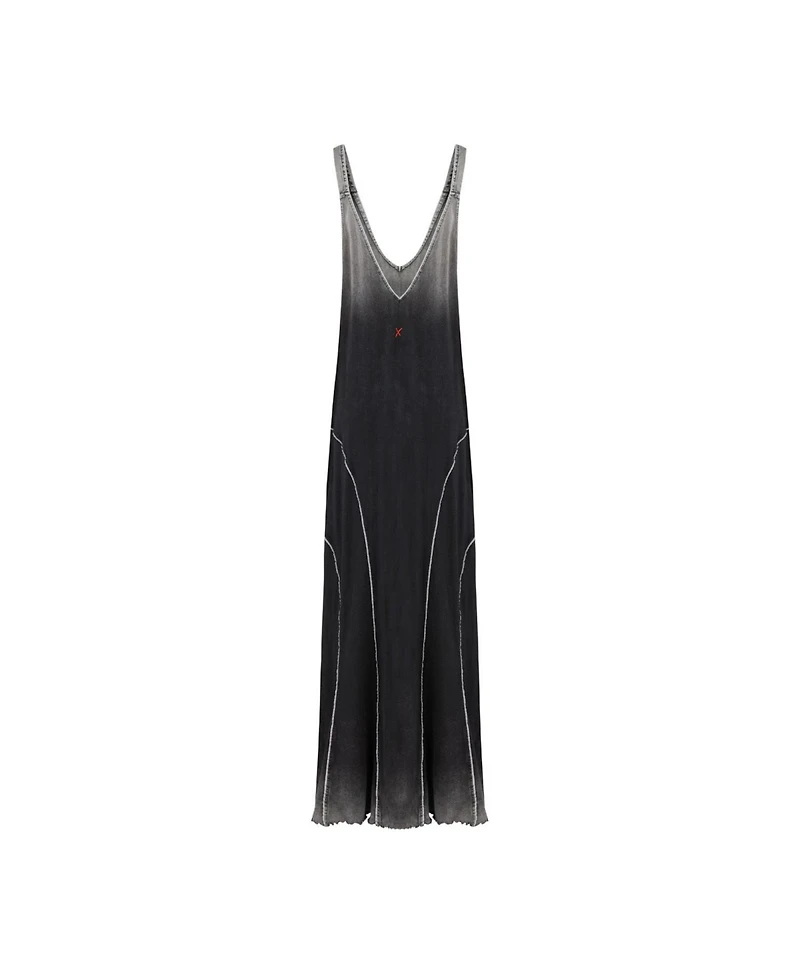 Pcfg Women's Free Heaven Acid Wash Long Dress